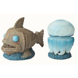 Akvaariumi dekoratsioon h2show jellyfish and fish